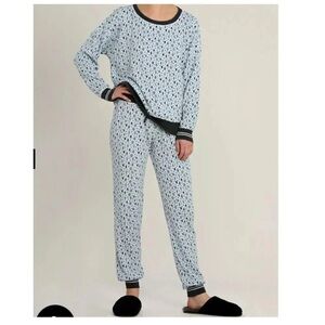 NWT Hello Nite Little Trees Waffle Pajama Legging Size‎ Small